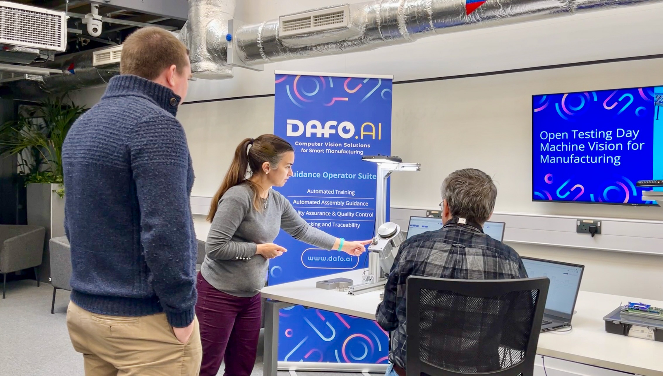 Dafo AI Open Testing Day Invitation